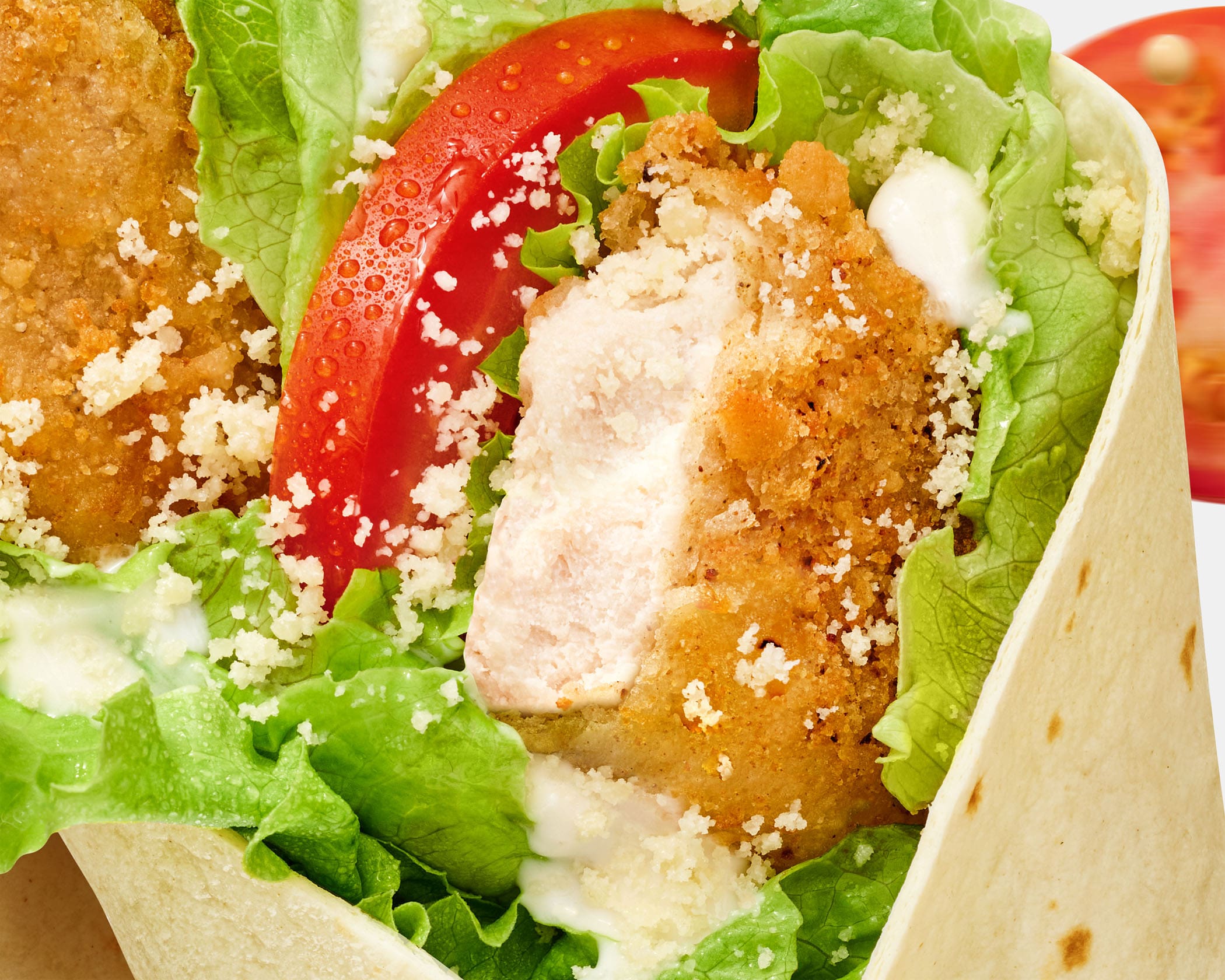 Фотография Цезарь Ролла: акцент на свежих ингредиентах.