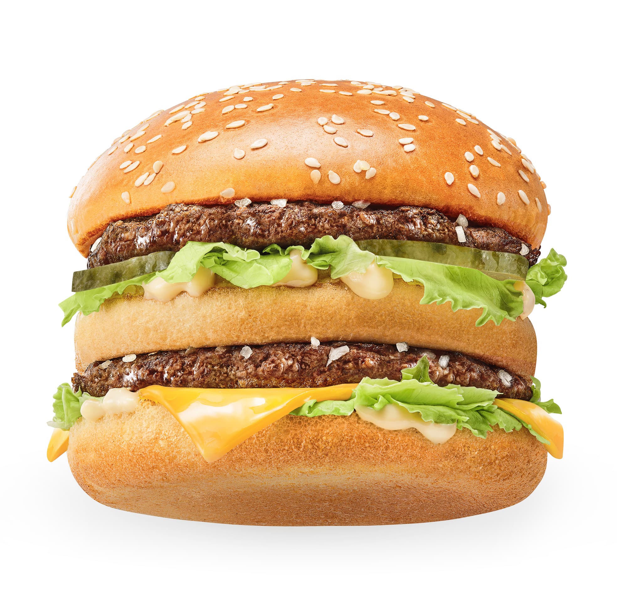 Mak.by Mak Burger close-up — advertising burger photography Minsk